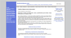 Desktop Screenshot of destinohabana.com